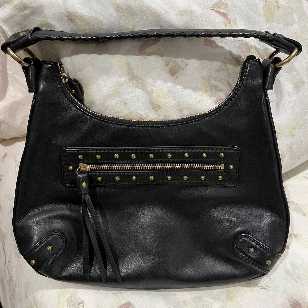 Michael Kors Black Leather Handbag